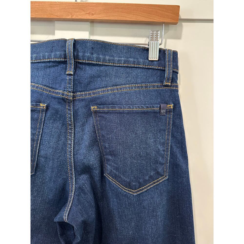 Joe's Jeans Lou Lou Dark Blue Flare & Wide Leg Jeans - Picture 6 of 9